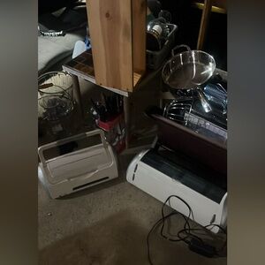 Cricket printer crafts also with extra printer and all accessories